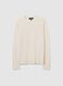 Beige Regular Fit Sweater_4