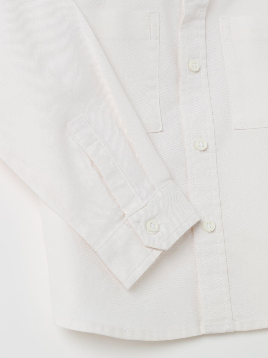 Camicia in cotone con tasche_2