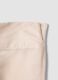 Pink linen-viscose blend wide-leg trousers with side zip fastening_1