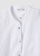 White pure cotton embroidered shirt_5