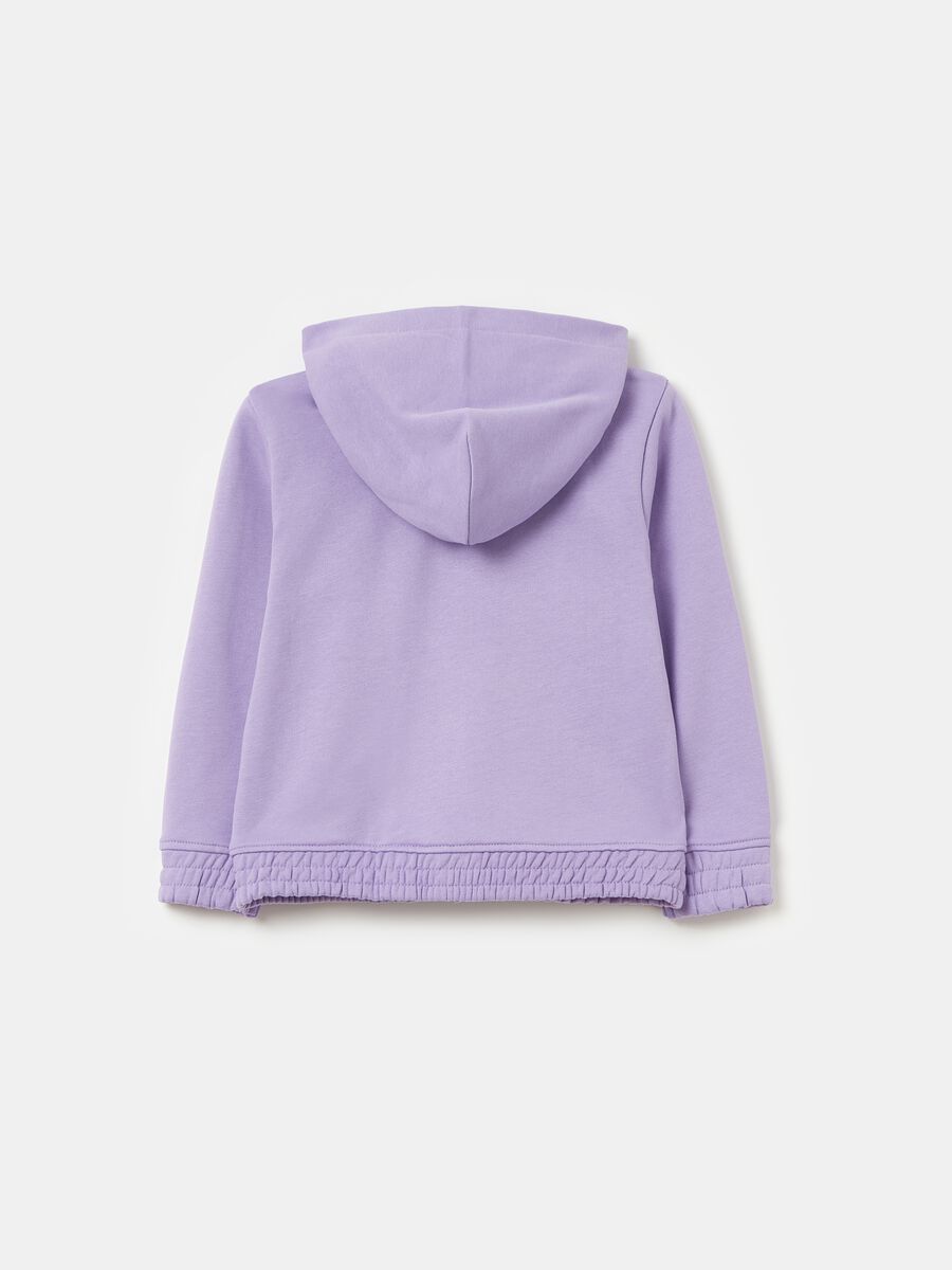 Essential organic cotton full-zip sweatshirt with hood_1