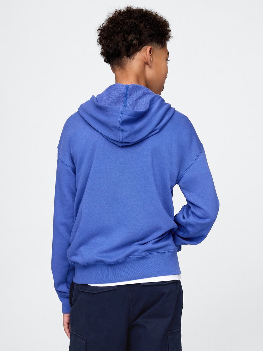 Blue Hoodie with GAP Logo_1