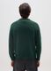 Green crewneck regular fit jumper_2