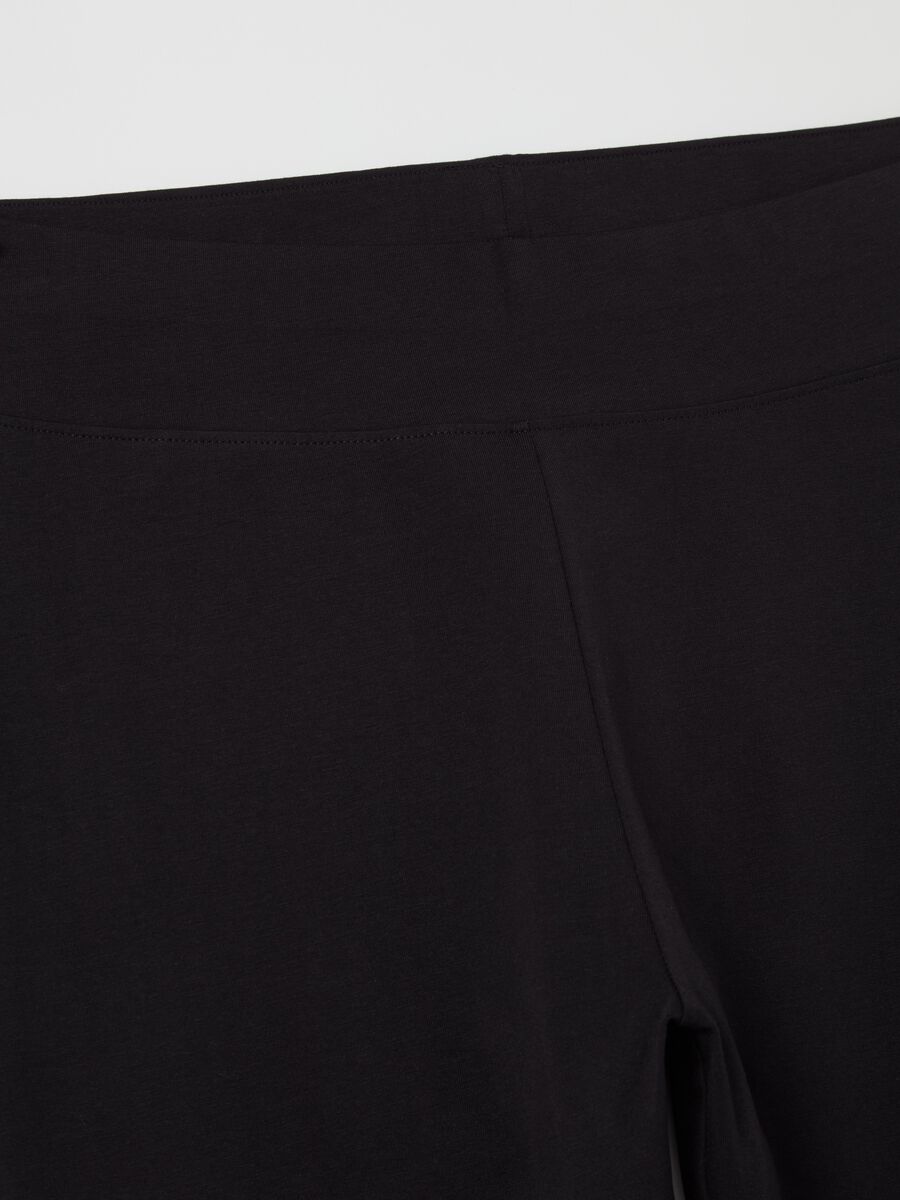 Curvy stretch cotton leggings_5