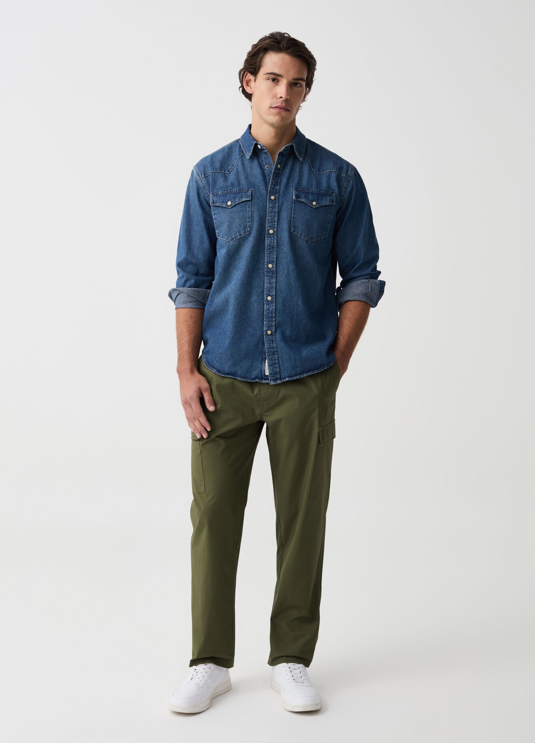 Camicie di Jeans da Uomo OVS