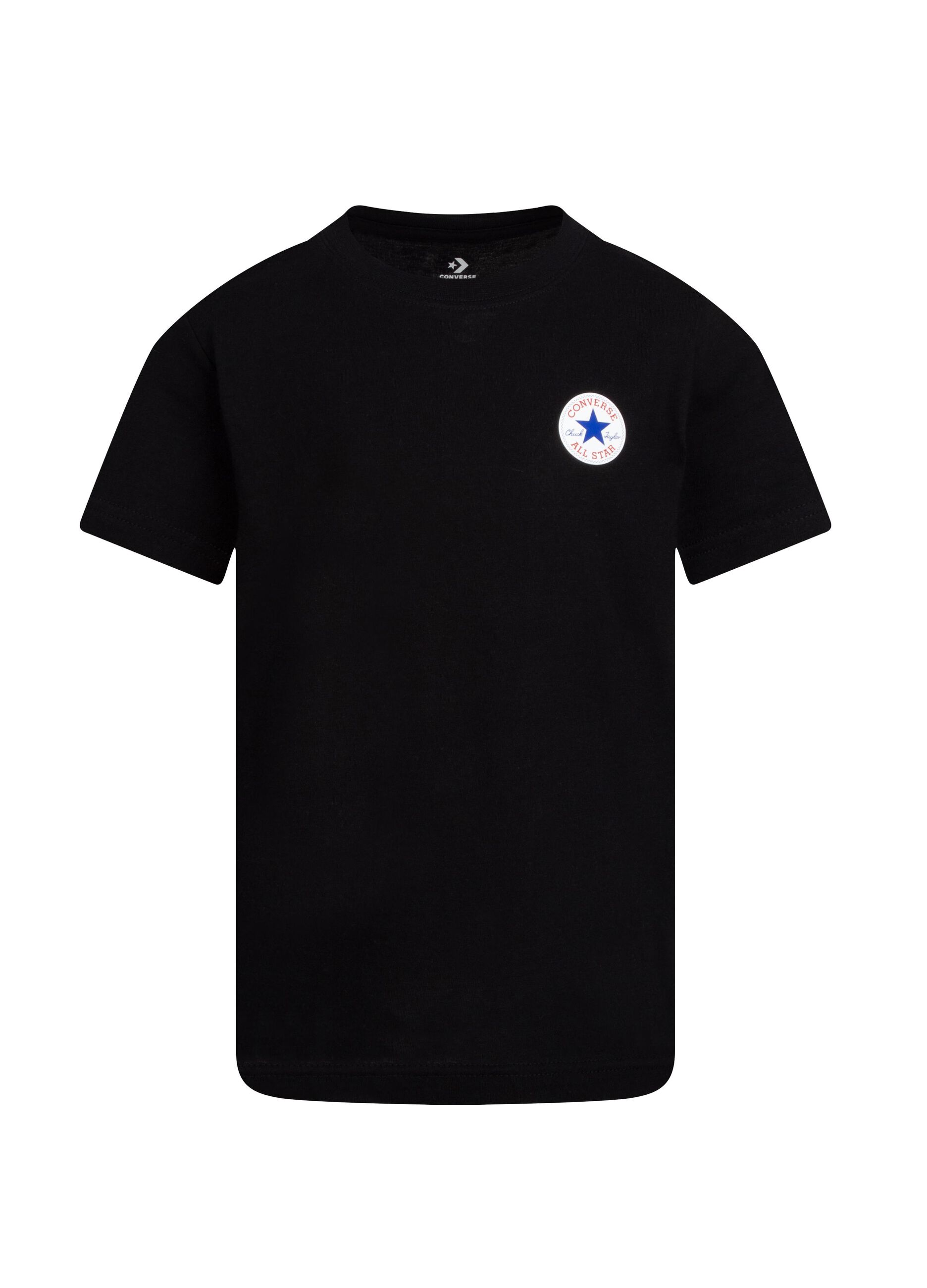 Cotton T-shirt with Chuck Taylor logo print