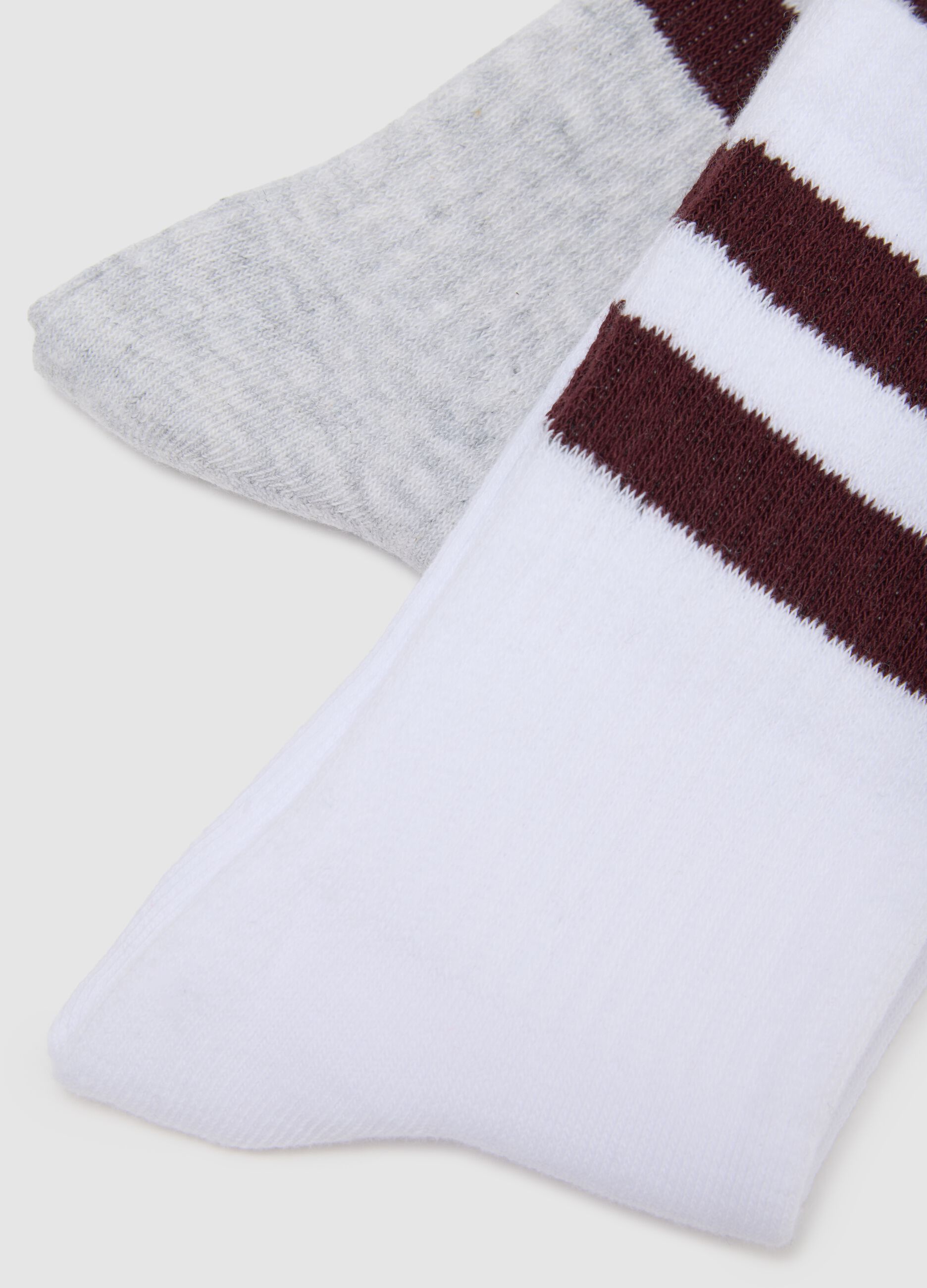 Set tripack calzini in cotone multicolor elasticizzati