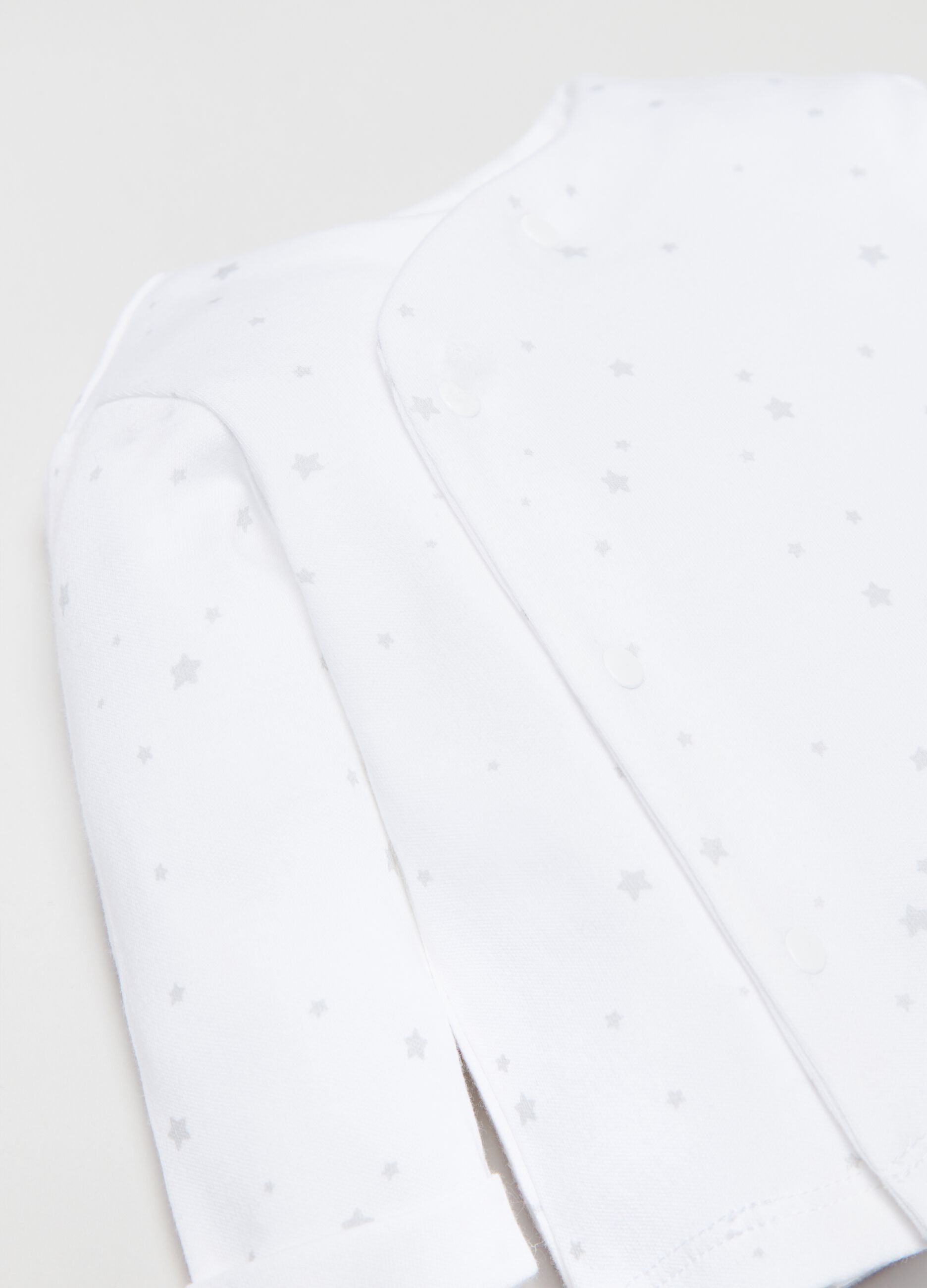 Completo maglia e ghettine in cotone _1