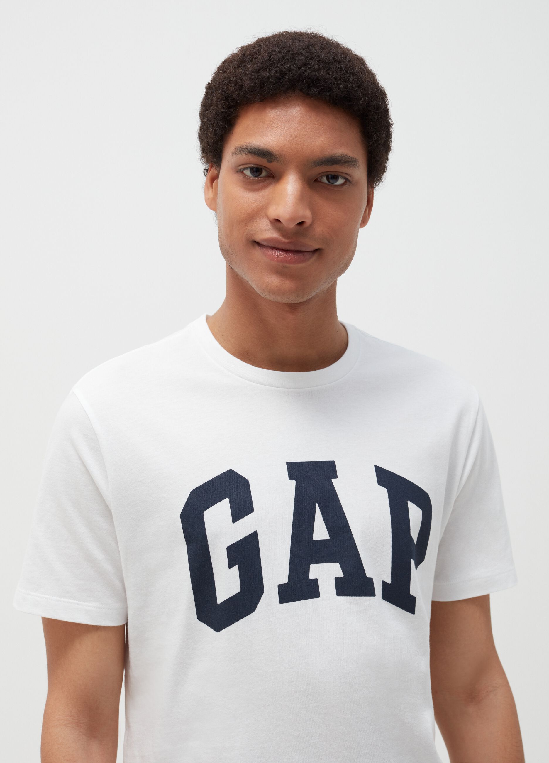T-shirt in cotone stampa logo