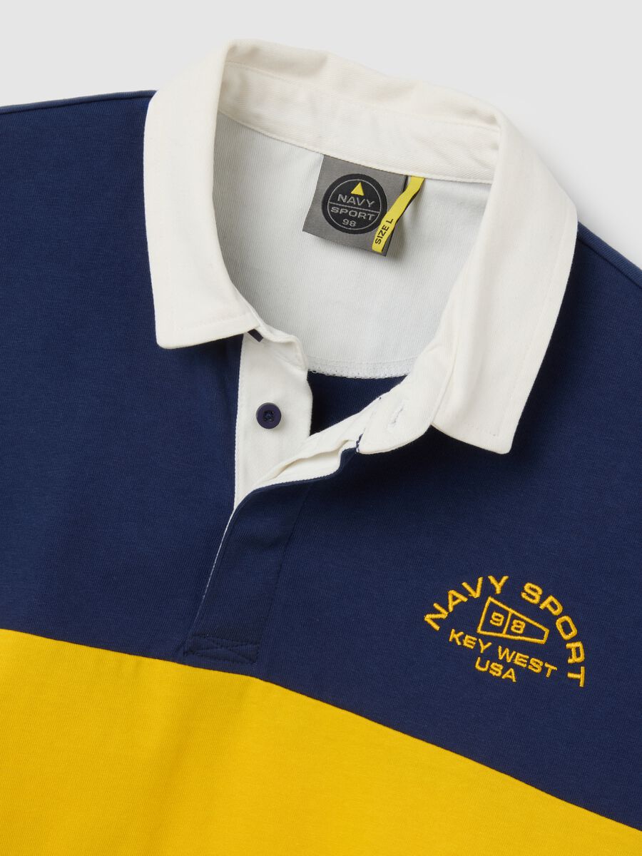 Multicolour Pure Cotton Polo Shirt_5