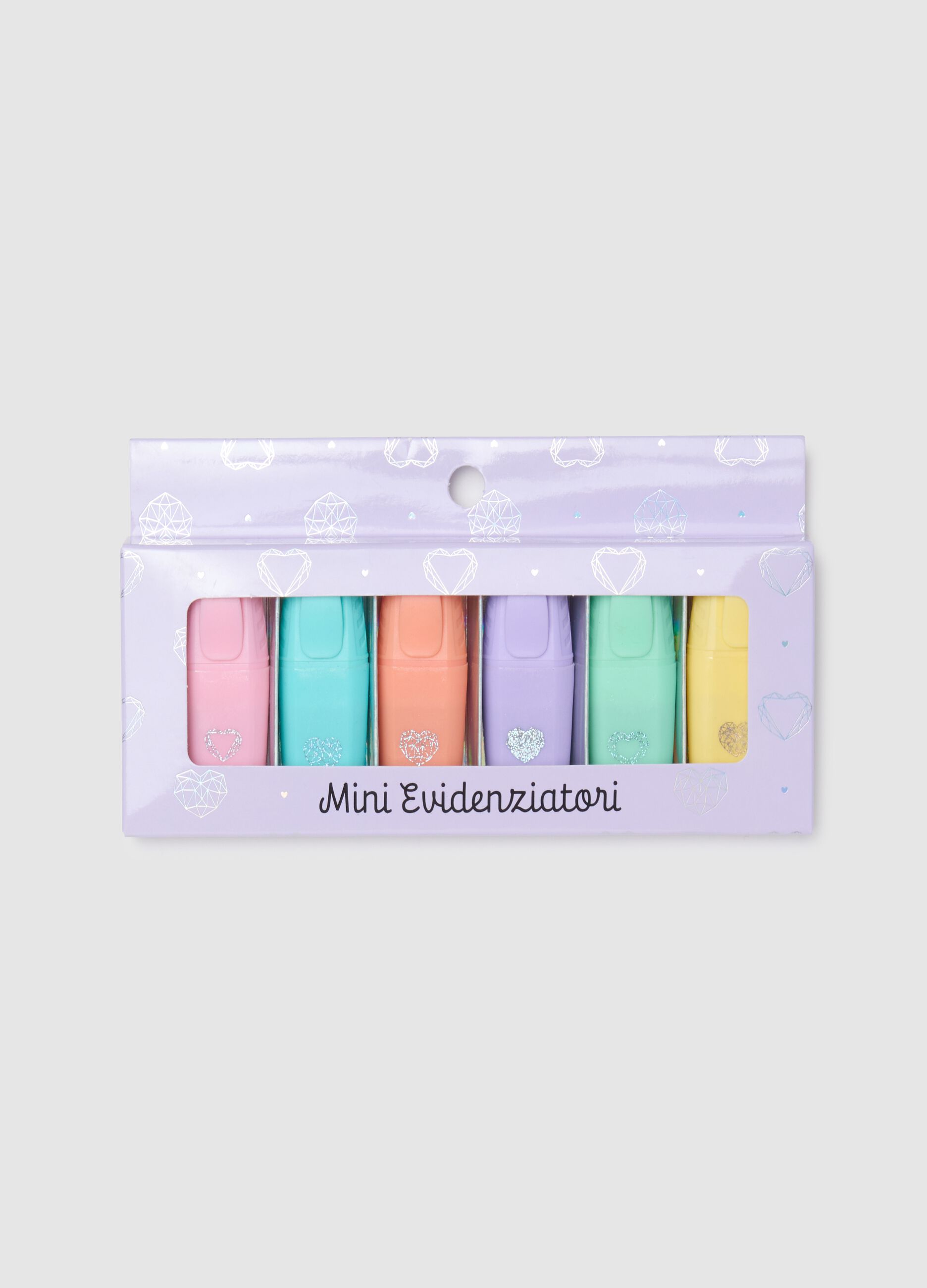 Set mini evidenziatori multicolor