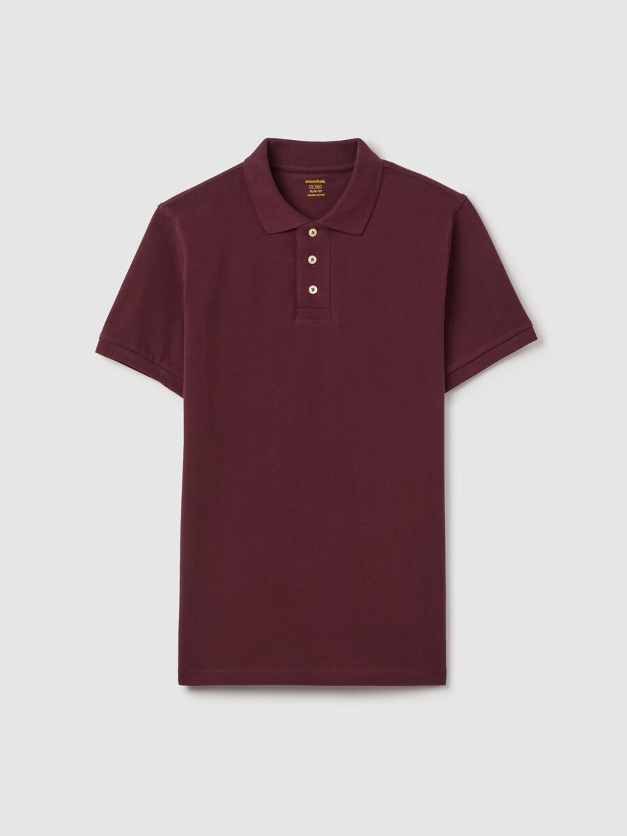 Polo shirt in organic cotton piquet_4