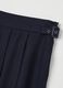 Blue Long Skirt in Viscose Blend_1