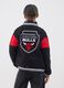 Black cotton-blend sweatshirt for boys with Chicago Bulls graphics_2