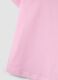 Girls&rsquo; pink pure cotton T-shirt, regular fit_3