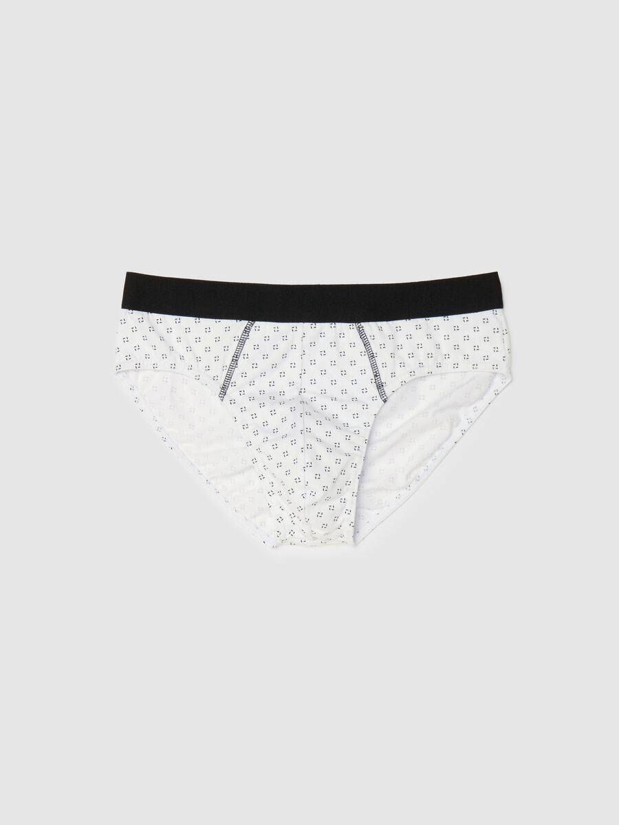Patterned briefs in stretch cotton_4