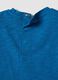 Children's regular fit pure cotton blue t-shirt with pocket_3