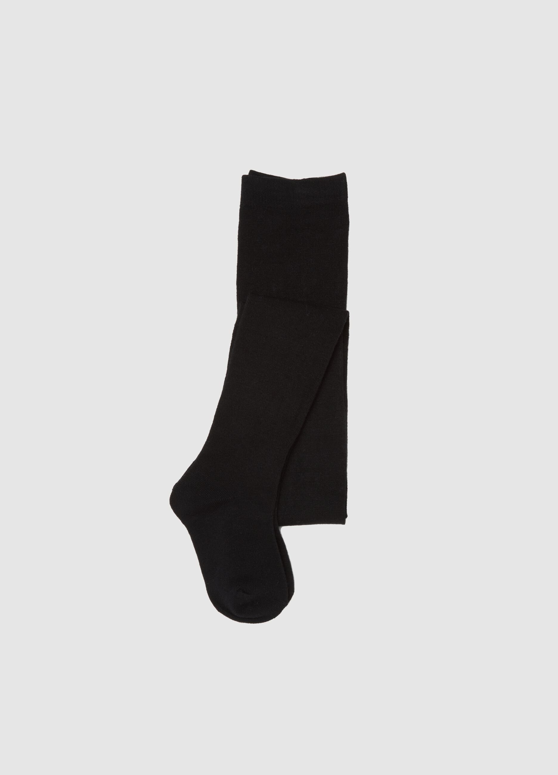 Black stretch girl tights