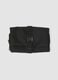 Borsa nera pieghevole multi scomparto con inserti_0
