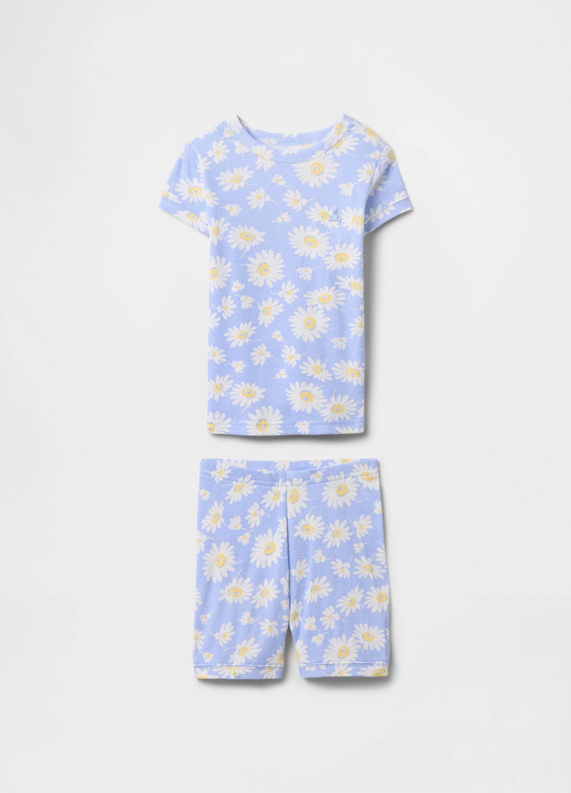 Summer Floral Pyjamas for Girls in Pure Cotton