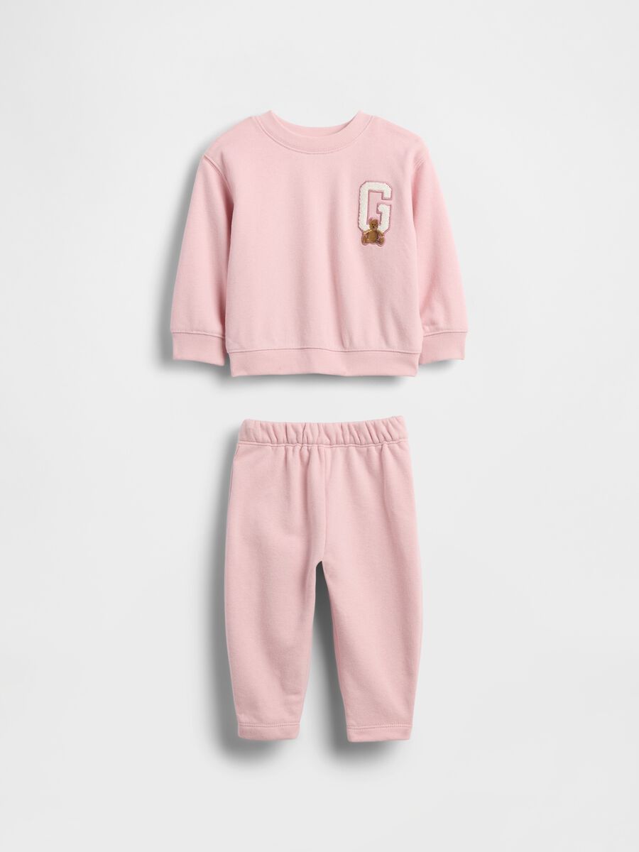 Pink Cotton Blend Newborn Set_0