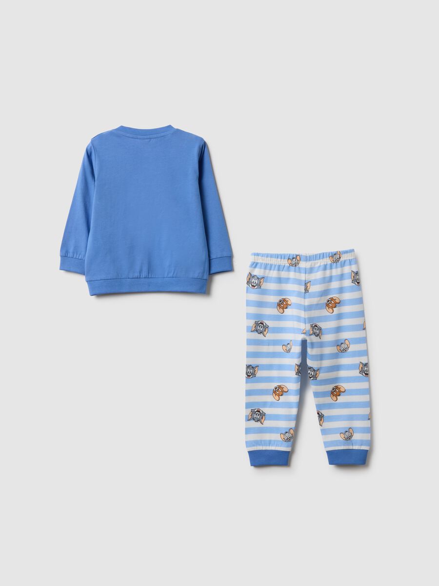 Pigiama in puro cotone multicolor da neonato regular fit con stampe_1