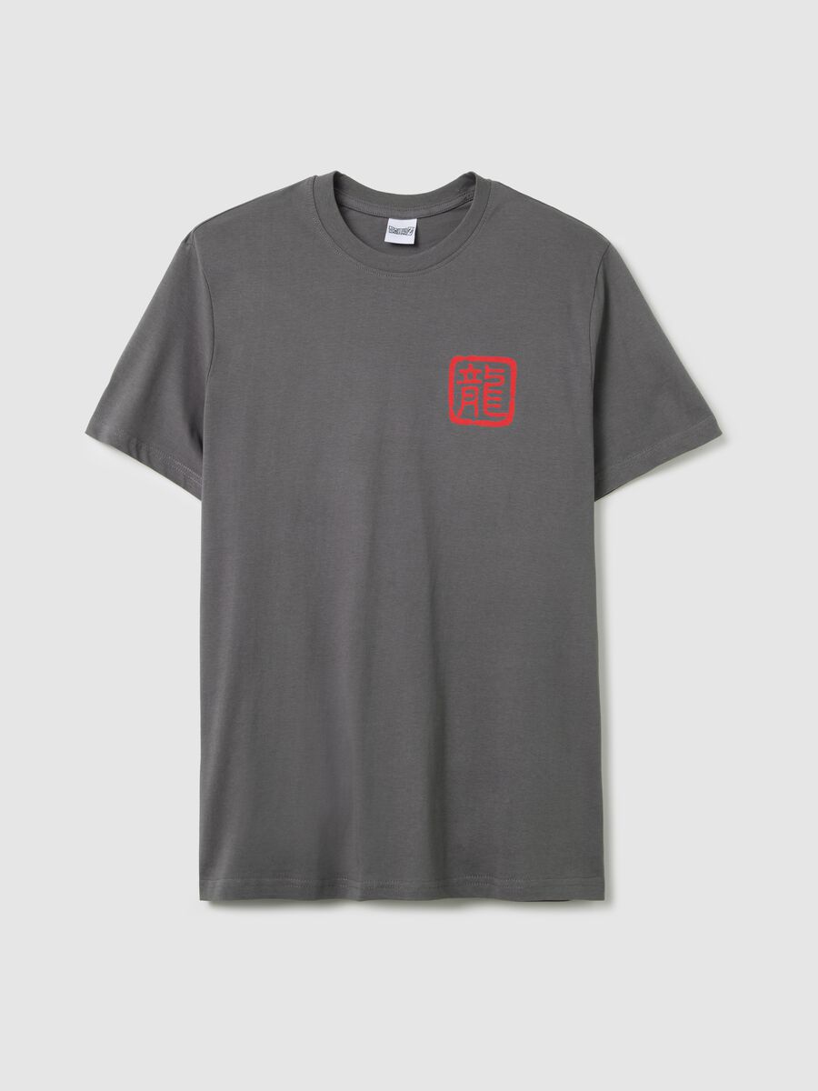 Grey T-shirt with Dragon Ball Z print_4