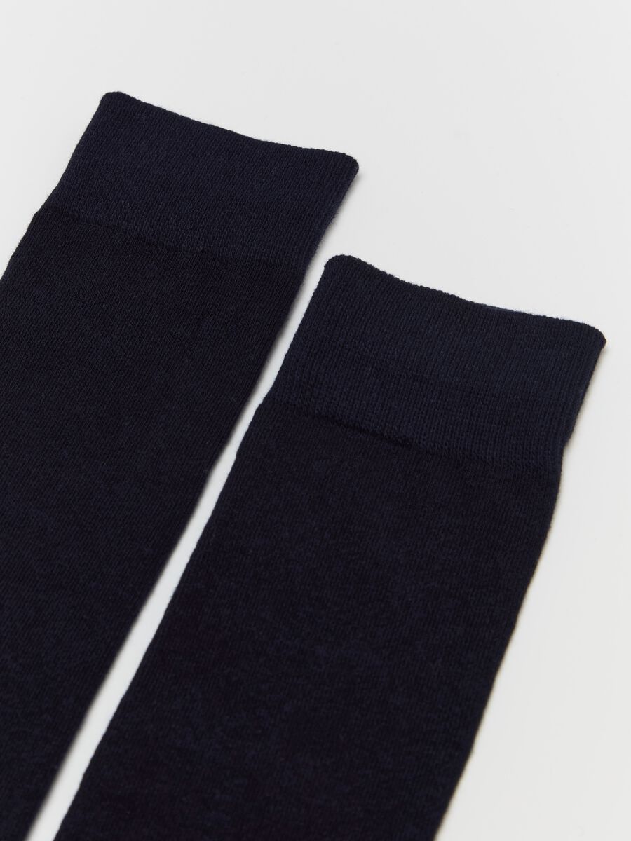 Three-pair pack long stretch socks_1