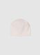 Girl's Pink Stretch Cotton Hat_0