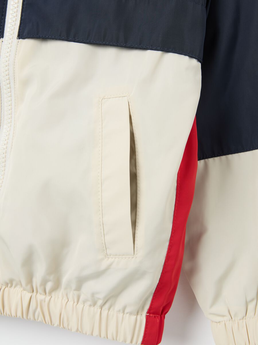 Children's jacket in multicoloured regular fit fabric_3