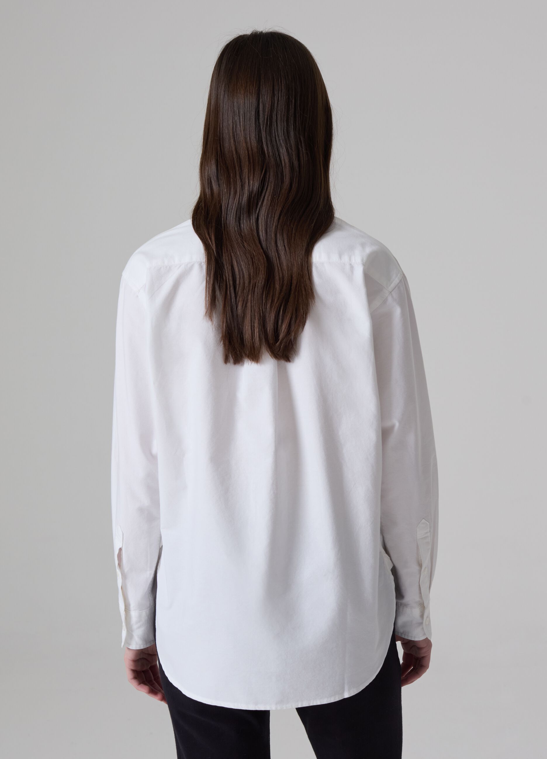 Camicia in cotone oxford