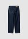 Boys' blue pure cotton relaxed fit jeans_4