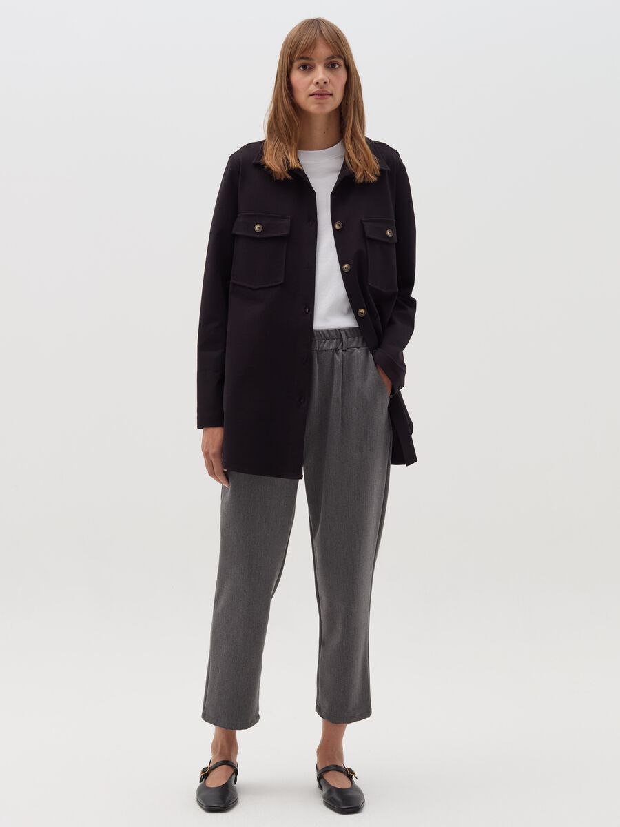 Jacket with belt_1