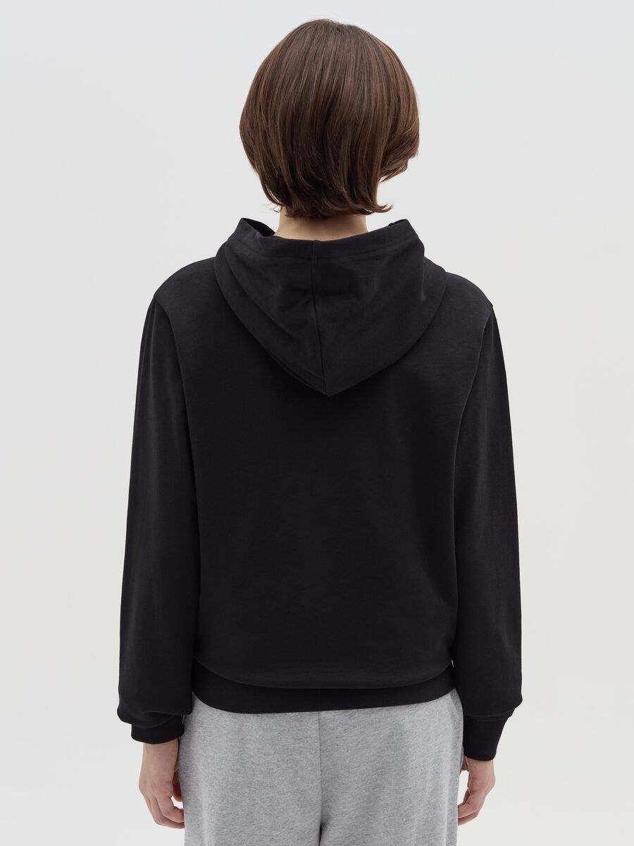 Felpa con cappuccio stampa "Underground TRIBE"_2