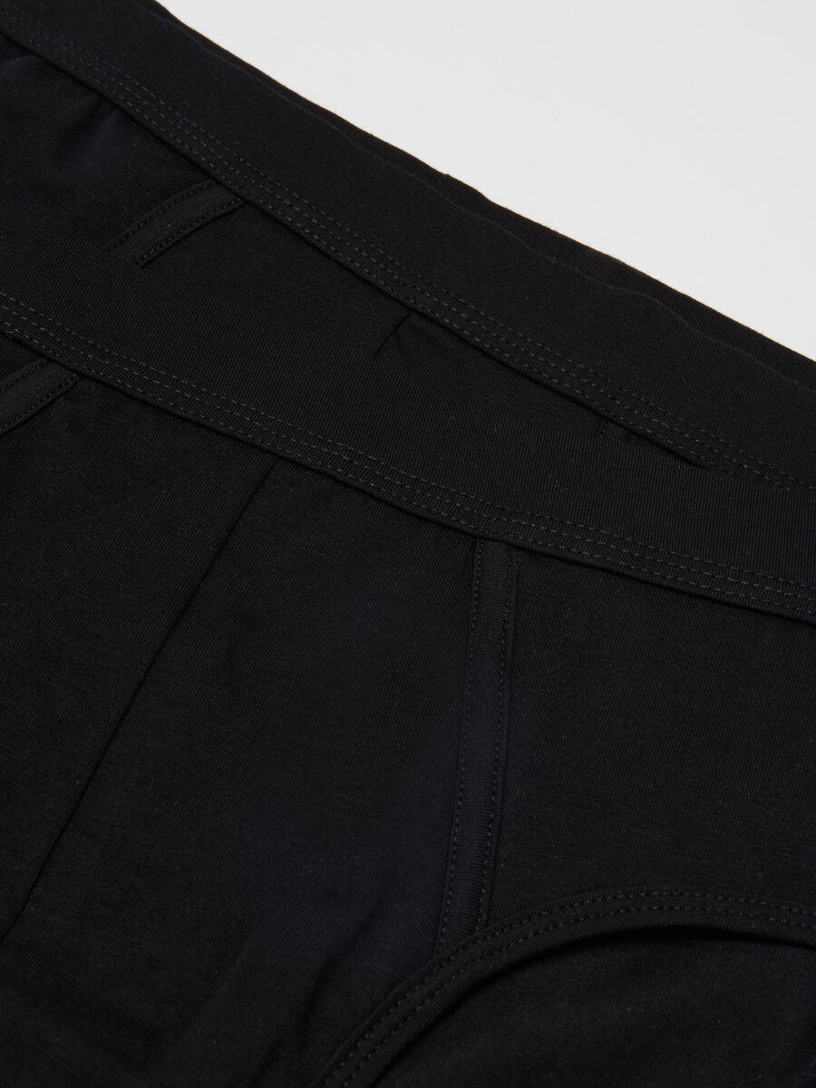 Bipack slip neri in cotone elasticizzato regular fit_5