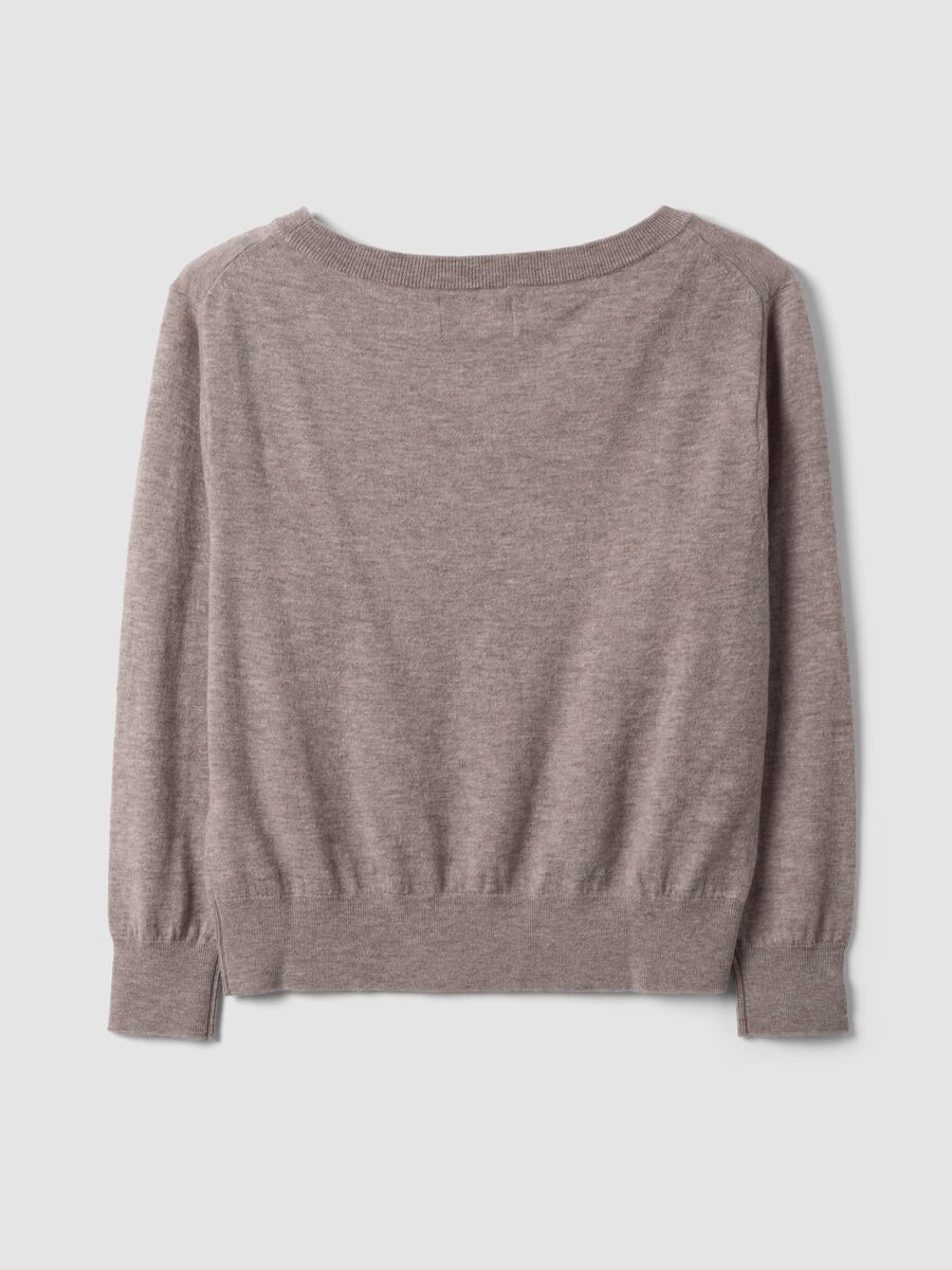 Grey pure wool boat-neck jumper_6