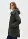 Dark green padded jacket with hood_3