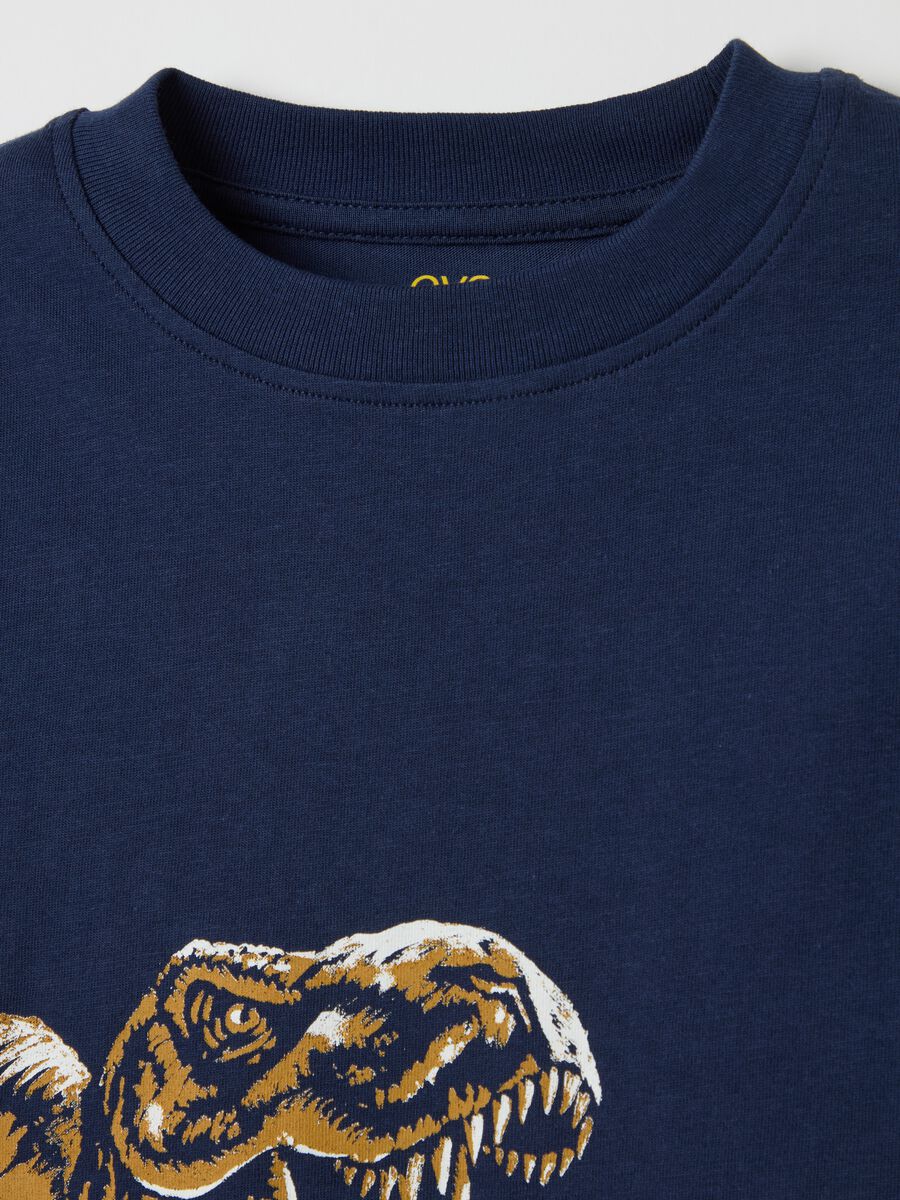 T-shirt in cotone con stampa_2