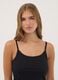 Bipack canotte nere in cotone elasticizzato con girocollo_1