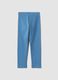 Leggings azzurri in cotone elasticizzato skinny fit_1