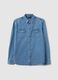 Cowboy shirt in denim_4