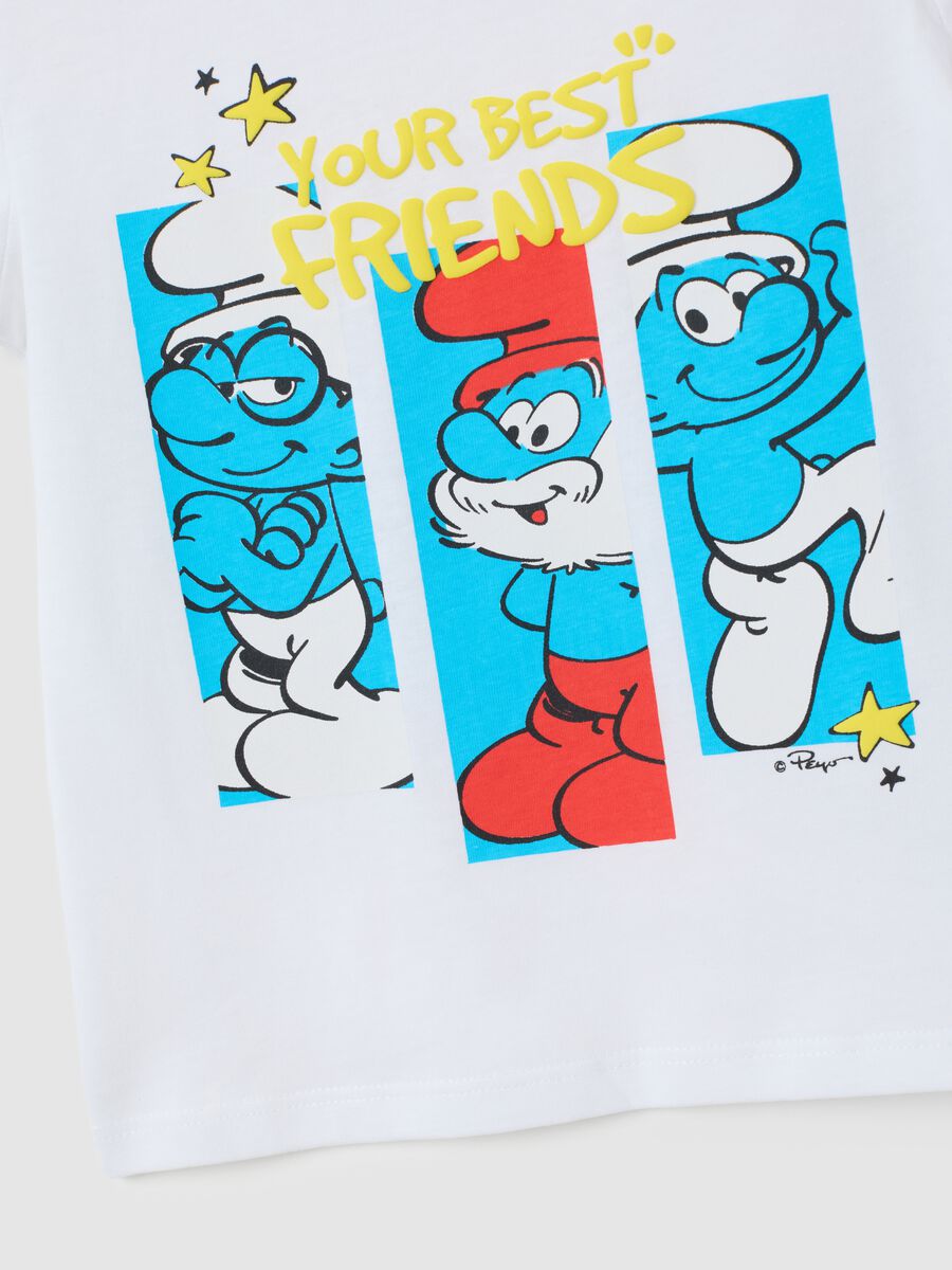 Children’s white pure cotton t-shirt regular fit_3