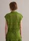 Green crochet polo shirt with classic collar, regular fit_3