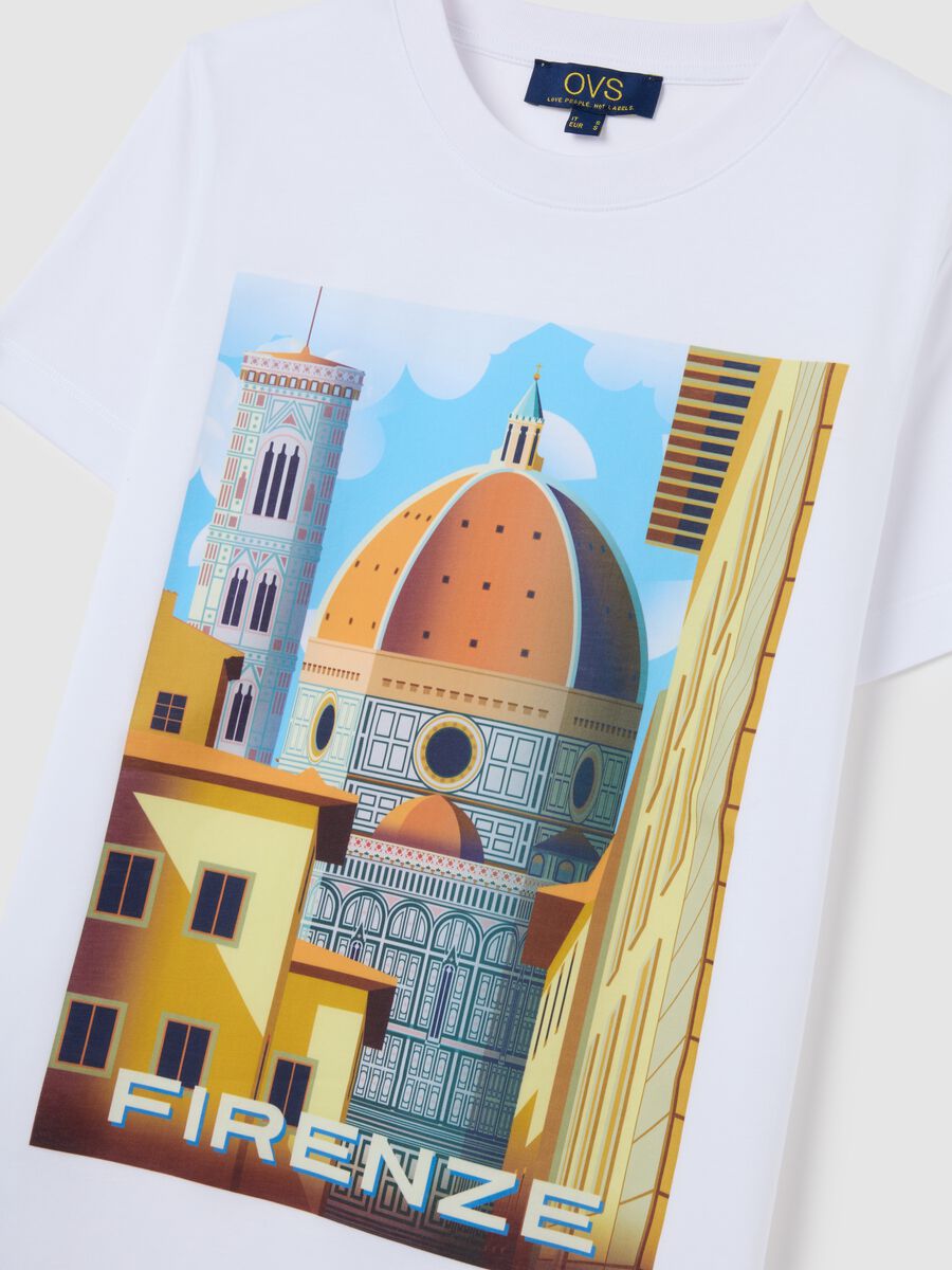 Women's White Pure Cotton T-Shirt Regular Fit_5