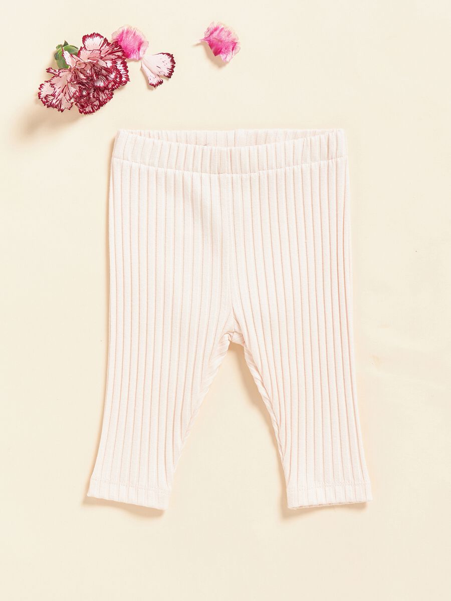 Leggings in costina di viscosa di bamboo IANA_0
