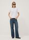 White relaxed-fit pure cotton short-sleeve T-shirt_1