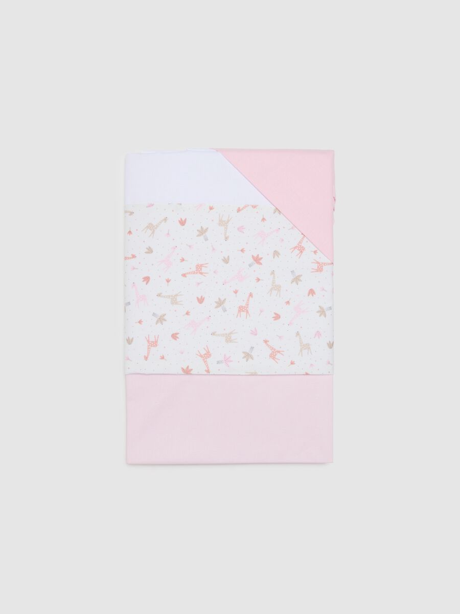 Multicolour pure cotton newborn sheet set_0