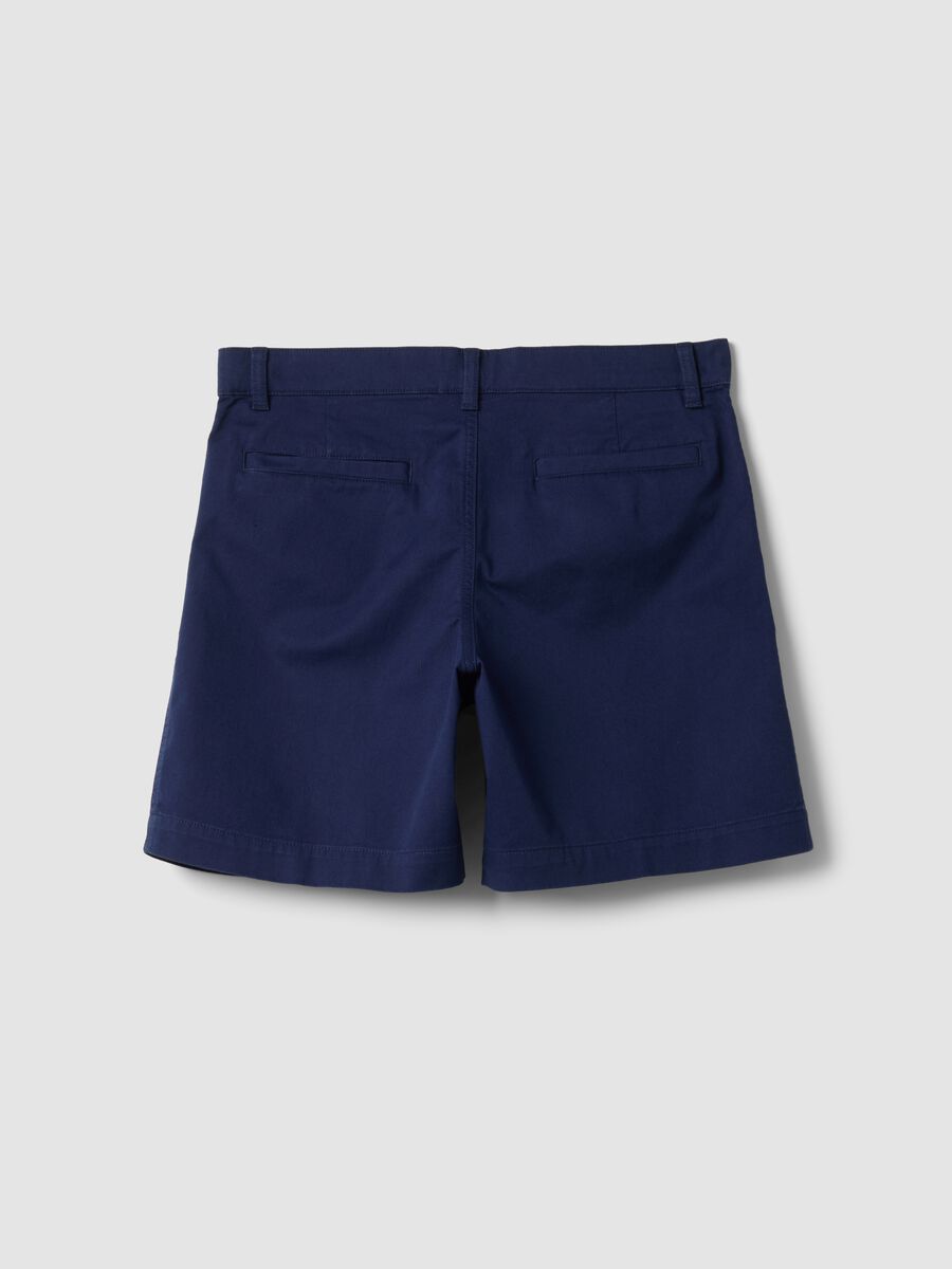 Stretch cotton shorts_1