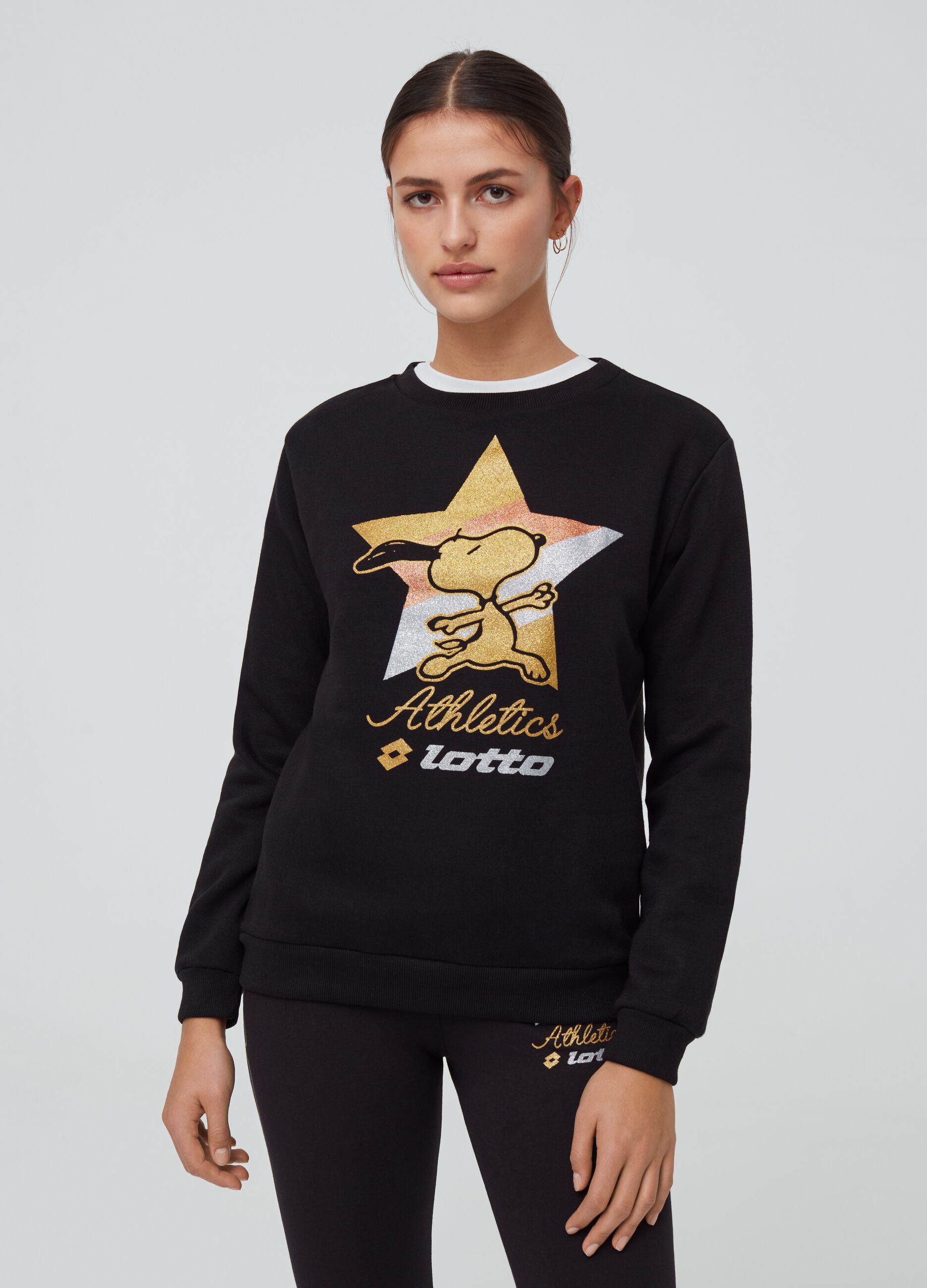 Lotto Peanuts Snoopy sweatshirt with round neck