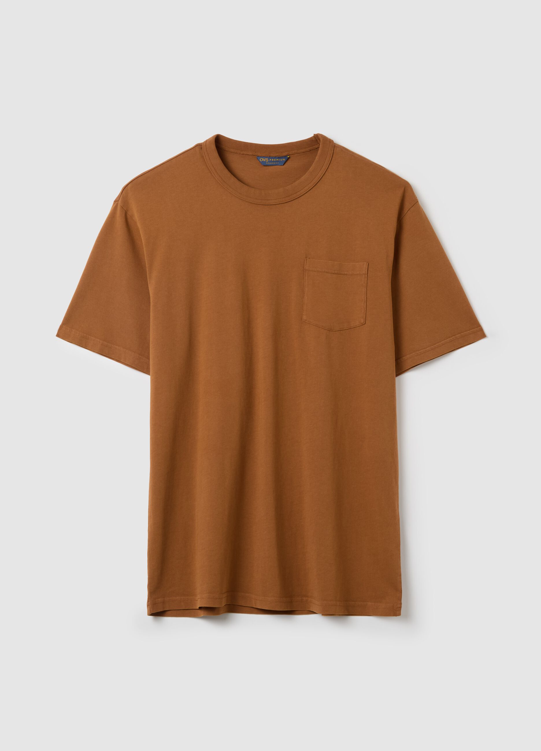 Relaxed-fit T-shirt in cotton with pocket